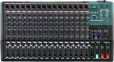 Depusheng PA16 Professional 16-channel Mixer DJ Controller With 99 DSP Effects • £264.48