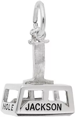 Sterling Silver Jackson Hole Gondola Charm By Rembrandt • £38.57