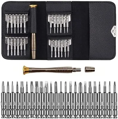 Mini Screwdriver Set Bits Multi Small Precision Hex Torx Star Repair Tool 25pc • £4.89