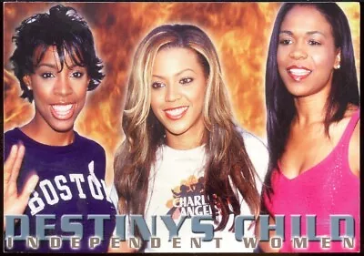 Modern Postcard: DESTINYS CHILD (Independent Women). Pmap Ltd. Free UK Postage • £2.95