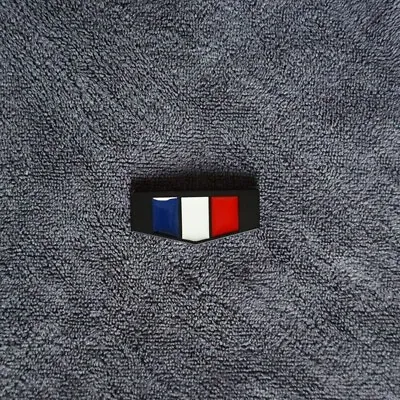 1x Matte Black France Flag Metal Decal Sticker Emblem Badge Car Luxury 3D Sports • $8.98