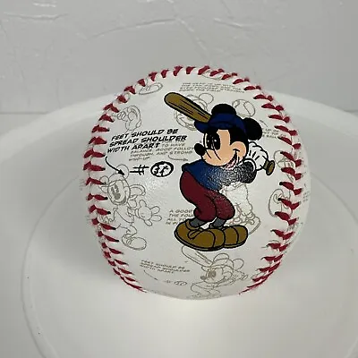 £16.99 • Buy Walt Disney World Mickey Mouse Playing Baseball Ball Collectable Souvenir VGC
