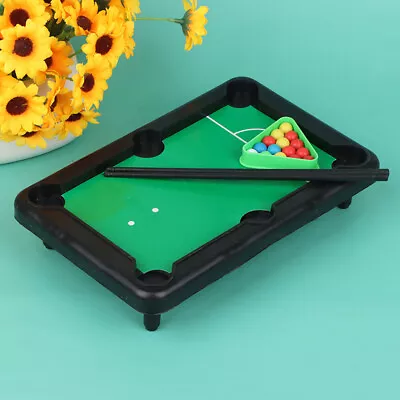 £2.27 • Buy Billiards Mini Desktop Pool Table Snooker Toy Game Set Parent-Child Interact W02