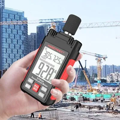 Digital Sound Level Meter 30~130dB Decibel Detector Audio Sonometer Noise Tester • $55.99