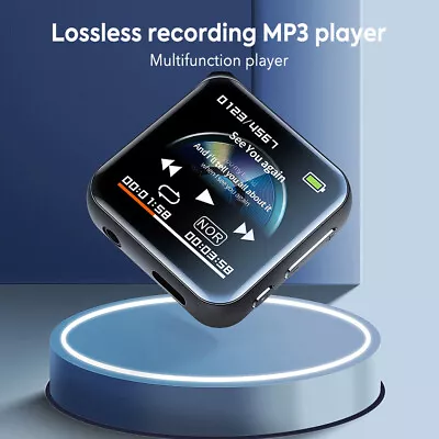 MP3 Player Lossless Sound Music Player FM Radio 16G Recorder Sport Alarm Clock • £20.99