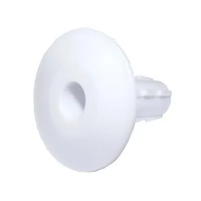 Coaxial Cable Wall Tidy~Cover~Cap~Grommet~White~8mm Hole~Sky~TV~BUY 6 GET 6 FREE • £5.99