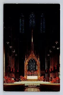 New York City NY-High Altar St Patrick's Cathedral Religion Vintage Postcard • $7.99