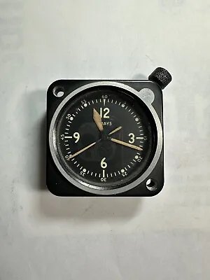 WWII AF US Army WITTNAUER Type A-II 8 Day Aircraft Dashboard Clock • $300