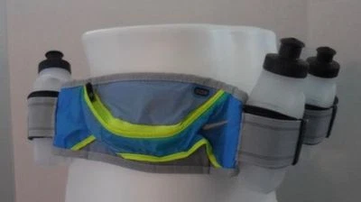 $24.95 • Buy Nike Hydration Belt Waist Pack 4 Bottle Adult Unisex Blue Glow/Volt