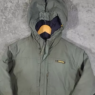 Moose Creek Coat Field Tested Parka Winter Hooded Jacket Mens L Large Green • $39.99