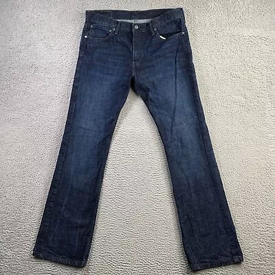 Levi's Jeans Mens 36x34 (Actual 37x33) Blue 527 Bootcut Western Low Rise Work • $26.88