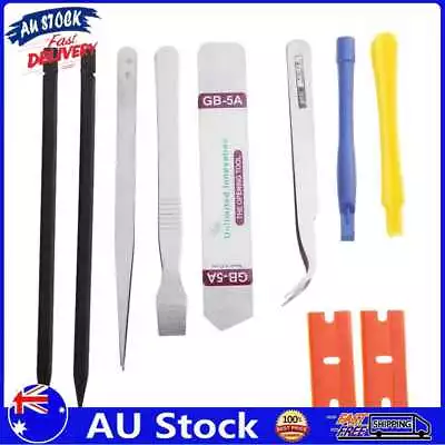 AU 10pcs Mobile Phone Repair Tools Kit LCD Screen Opening Screwdrivers Tools • $9.99