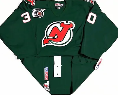PRO-56G MARTIN BRODEUR NJ DEVILS NHL 75th-10th ANNIVERSARY CCM AUTHENTIC JERSEY • $449.99