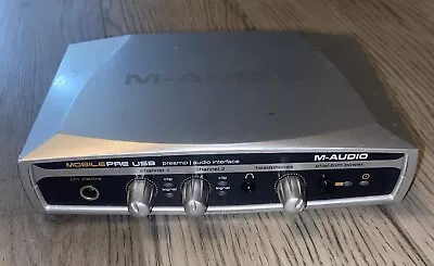 M-Audio Mobilepre USB Mobile Preamp Audio Interface Untested NO ACCESSORIES • $11.99