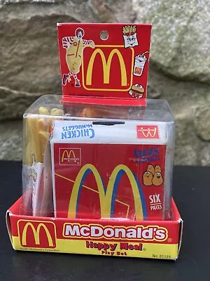 Vintage 2001 McDonald's Chicken McNugget Happy Meal Play Set Fries RARE Sealed • $39.99