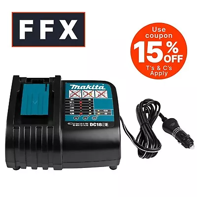 Makita DC18SE 18v Li-Ion In Car Battery Charger 60 Minute Charge Time DIY  • £89.69