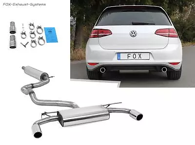 $1292.53 • Buy Duplex Performance Exhaust System VW Golf 7 1.2 1.4TSI 1.6TDI IN Gti-Optics Per