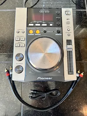 Pioneer CDJ-200 DJ Turntable Player Controller Mix Loop CD MP3 • $189