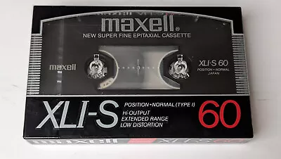 Maxell XLI-S 60 1986r. Japan 1psc NEW • $79