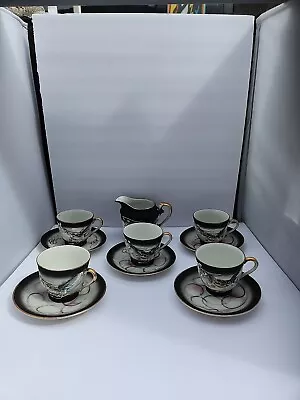 Vtg Japanese Moriage Lusterware Dragonware Tea Set Blue Eye Dragon • $55