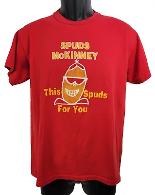 Vintage Spuds McKinney Texas - Shirt Men's M - This Spuds For You  Made USA • $129.97