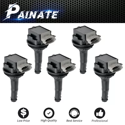 5X Ignition Coils For 2.4/2.5L Volvo C30 C70 S40 S60 S80 V50 V60 V70 XC60 UF517  • $50.98