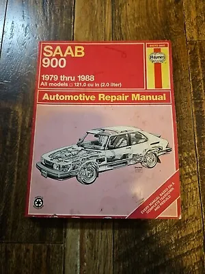Vintage Haynes SAAB 900 1979-1988 All Models 2.0 Liter Automotive Repair Manual  • $11.04