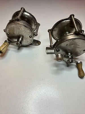 Vintage Raised Pillar Trout Reels Altas-Pennell Lot Of 2 For Parts Or Repair • $15