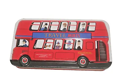 London Bus Travel Minta Empty Tin Container • £4.99