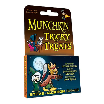 Munchkin Tricky Treats 30 Card Game Expansion Steve Jackson Games Booster 4218 • $14.29