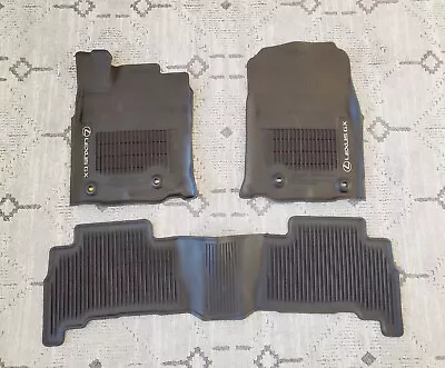 $90 • Buy 2016-2022 Lexus Gx460 Oem All Weather Floor Mat Set Black Pt908-60170