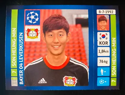 2013-14 Panini Champions League # 61 Heung Min Son Bayer Leverkusen Sticker • $8.49