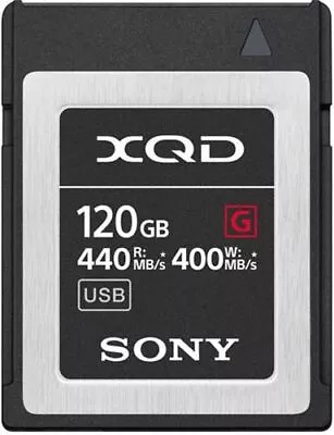 Sony W128329798 QDG120F (120GB) XQD Flash Memory Card ~E~ • £272.78