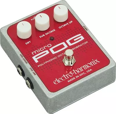 Electro-Harmonix Micro Pog Polyphonic Octave Generator Effects Pedal EHX • $244.90