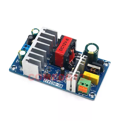 12V 8A AC-DC High-power Switching Power Supply Board Step-down Regulator Module • £9.67