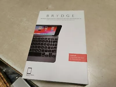 Brydge Wireless Keyboard For IPad Mini 5th Gen And IPad Mini 4th Generation NOB • $40.55