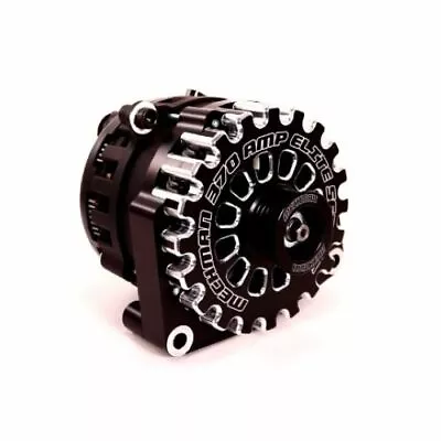 Mechman Alternators B8302370B 370 Amp Black Billet For 2 Pin GM Truck NEW • $631.13