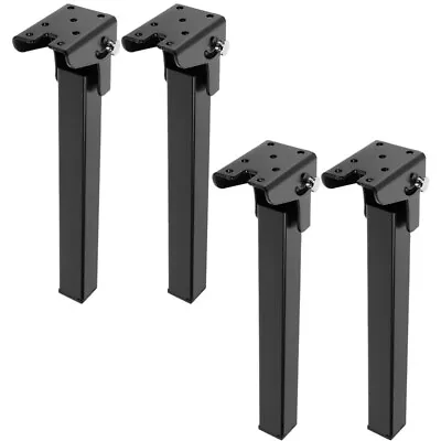 Metal Table Base Foldable Legs 4pk Adjustable Heavy Duty Furniture Legs-SP • £32.29