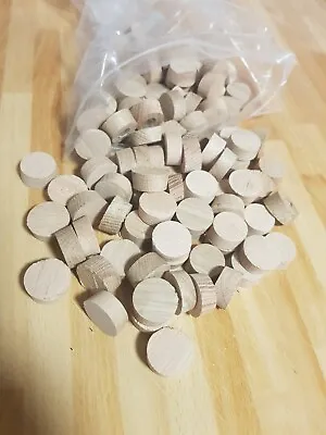 10x 25mm (European Oak) Cross Grain Pellets/ Plugs  • £8