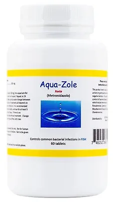 FOR FISH Aquariums & FISH Tanks Aqua-Zole 500MG / 60CT • $45