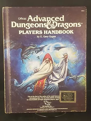 AD&D Advanced Dungeons & Dragons 1st Edition Players Handbook 6th Printing 1980 • $49.99