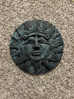 Ceramic Sun Face Wall Decor Hanging Pottery Folk Art • $20