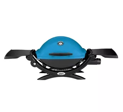 1-Burner Portable Tabletop Propane Gas Grill In Blue W/ Built-In Thermometer • $233.09