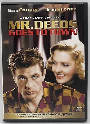 Mr. Deeds Goes To Town - DVD - GOOD • $3.99