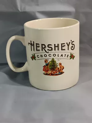 Extra Large Hershey's Chocolate Coffee Cup Mug Vintage Style Christmas 32 Oz • $27.50