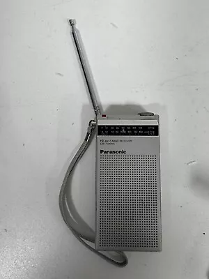 Panasonic RF-080 Vintage Portable AM/FM Radio 58x121mm Made In Japan BH • $30