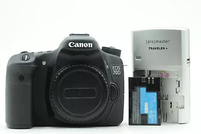 Canon EOS 70D Digital SLR 20.2MP Camera Body #943 • $337.05