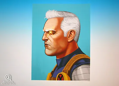 Cable Mondo Mike Mitchell Portrait Print Marvel Rare Giclee Proof X-Force • $179.95
