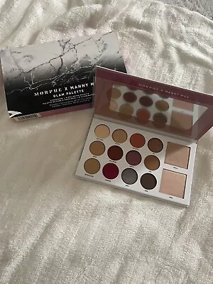 Morphe X Manny Mua Glam Palette Eyeshadow & Highlighter 2 Highlights/12 Eye BNIB • $11.88