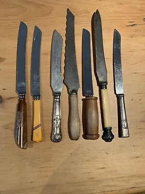 Vintage Carving Bread Knives - Lot Of 7 • $40